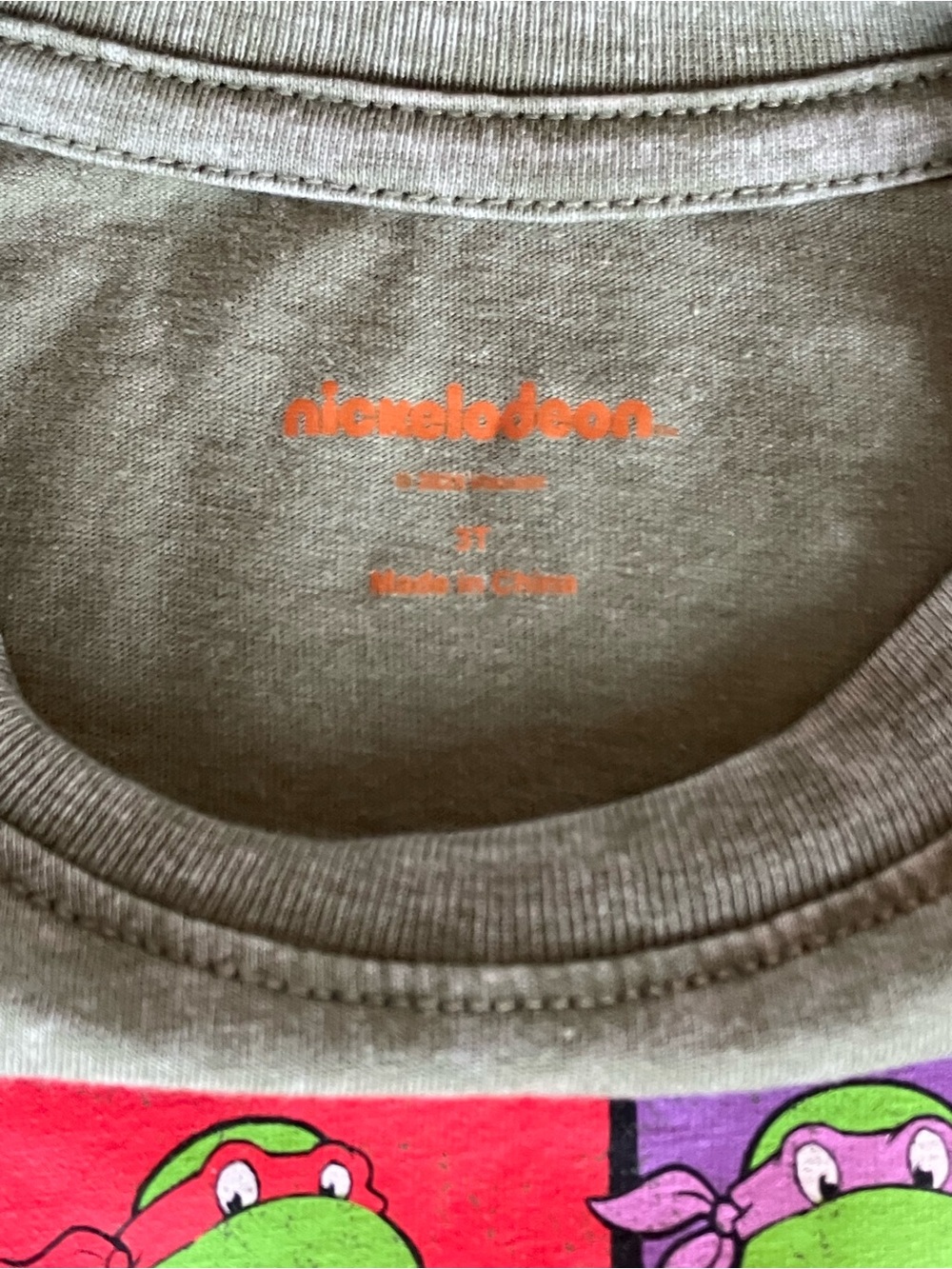 🌟 $10 bundled. Nickelodeon 3T TMNT Teenage Mutant Ninja Turtles - Picture 7 of 7